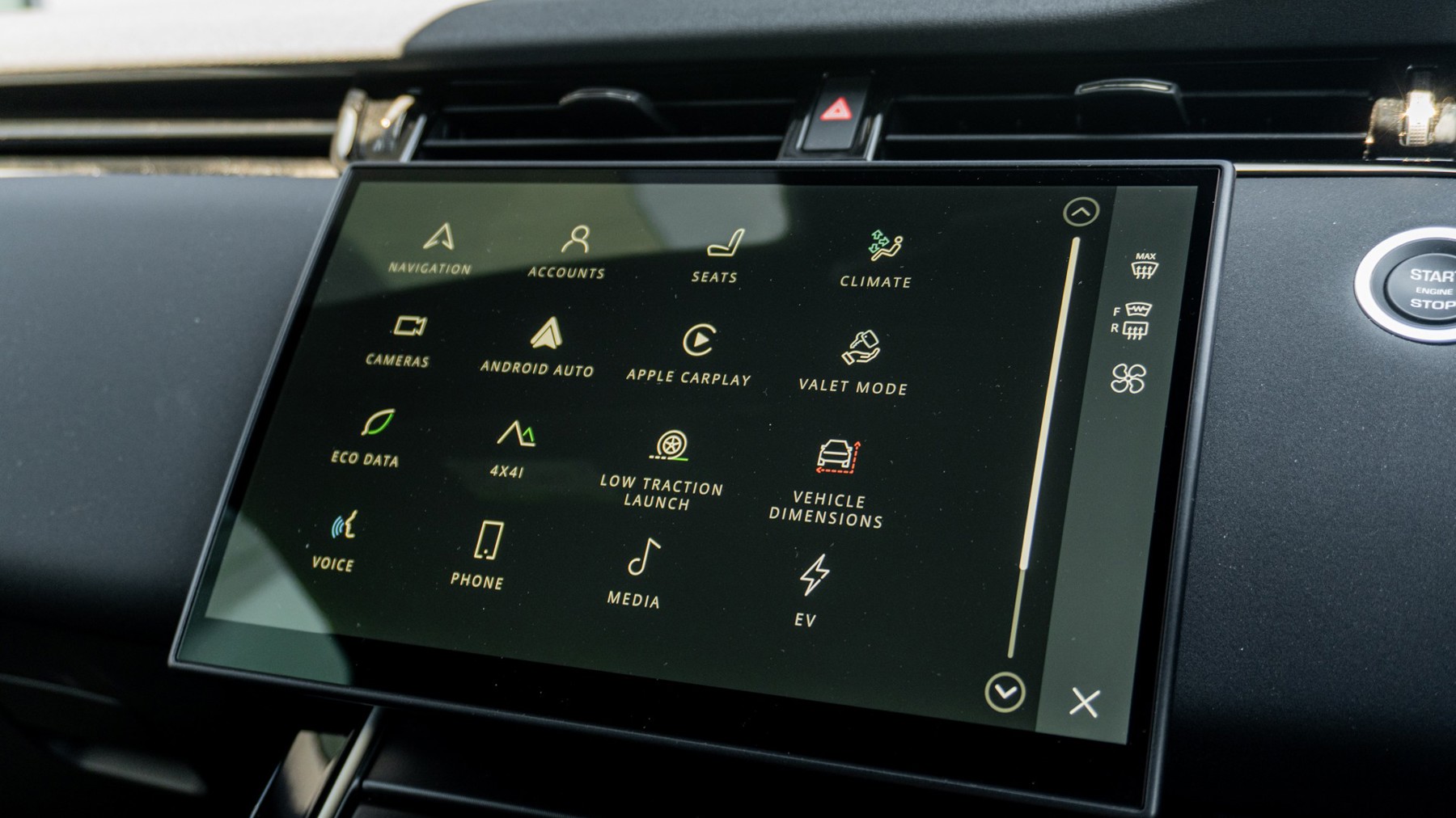 Land Rover RANGE ROVER EVOQUE, SUV, Santorini Black.