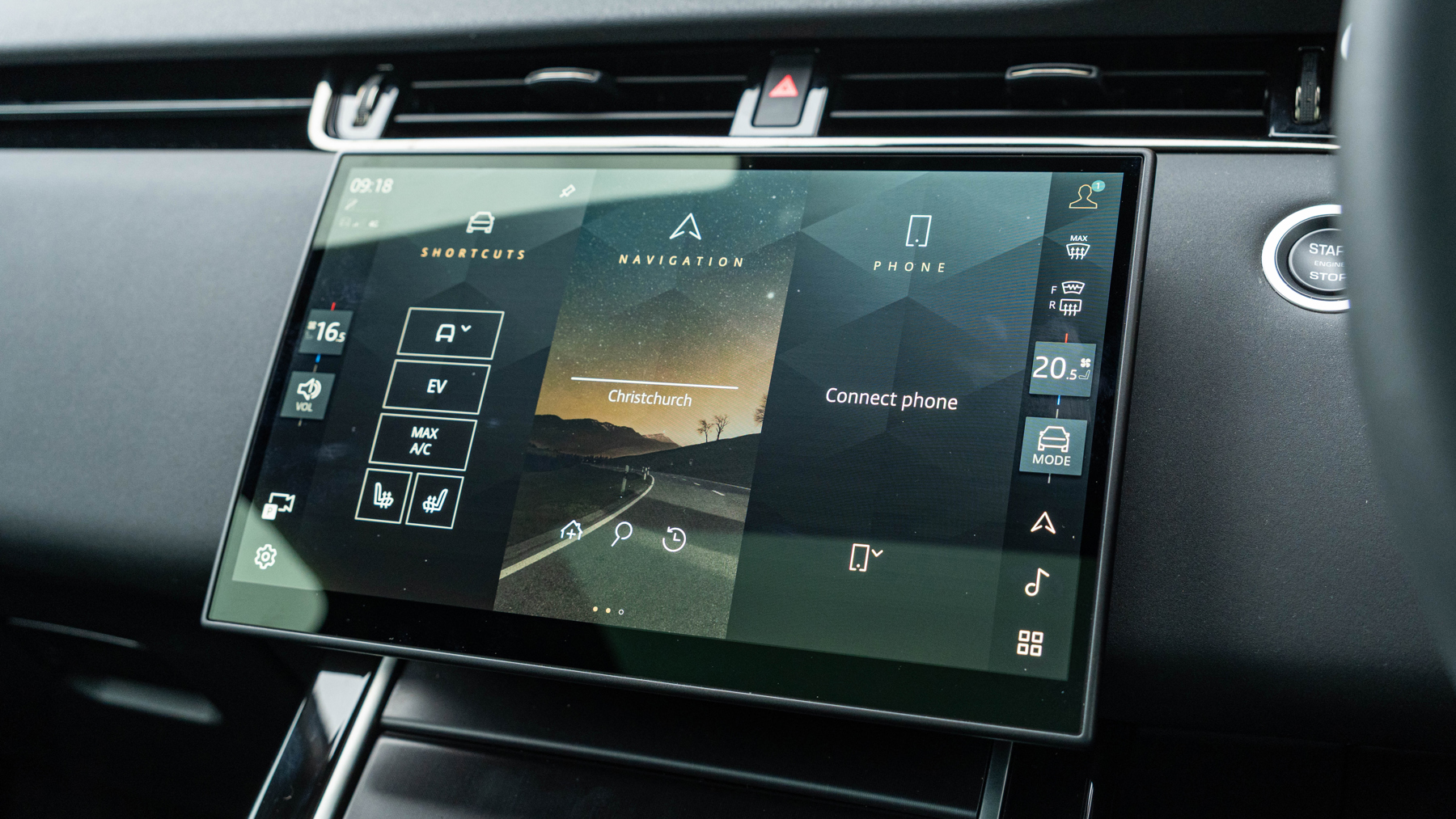Land Rover RANGE ROVER EVOQUE, SUV, Santorini Black.