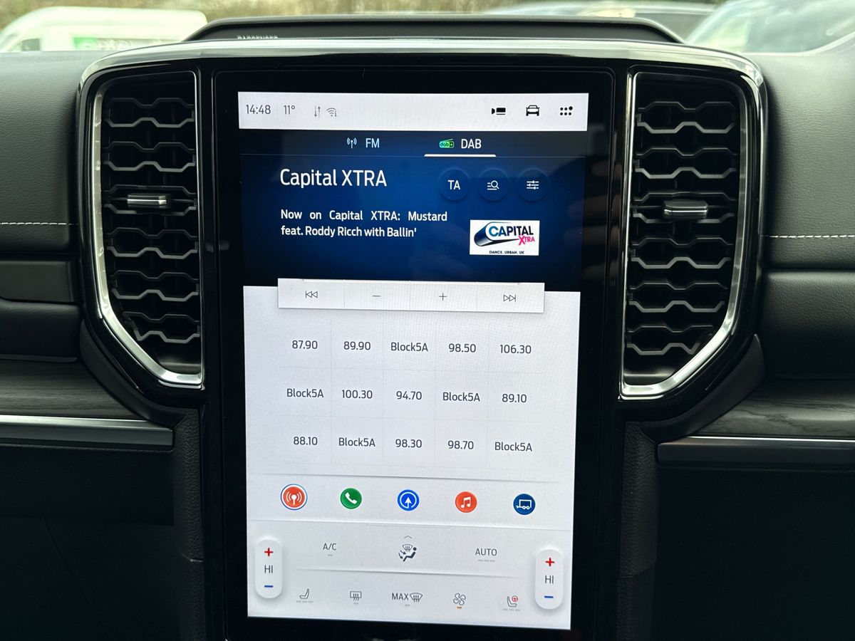 RANGER P703 PLATINUM DOUBLE CAB 3.0L ECOBLUE V6 240PS 4WD FT 10 SPEED AUTOMATIC