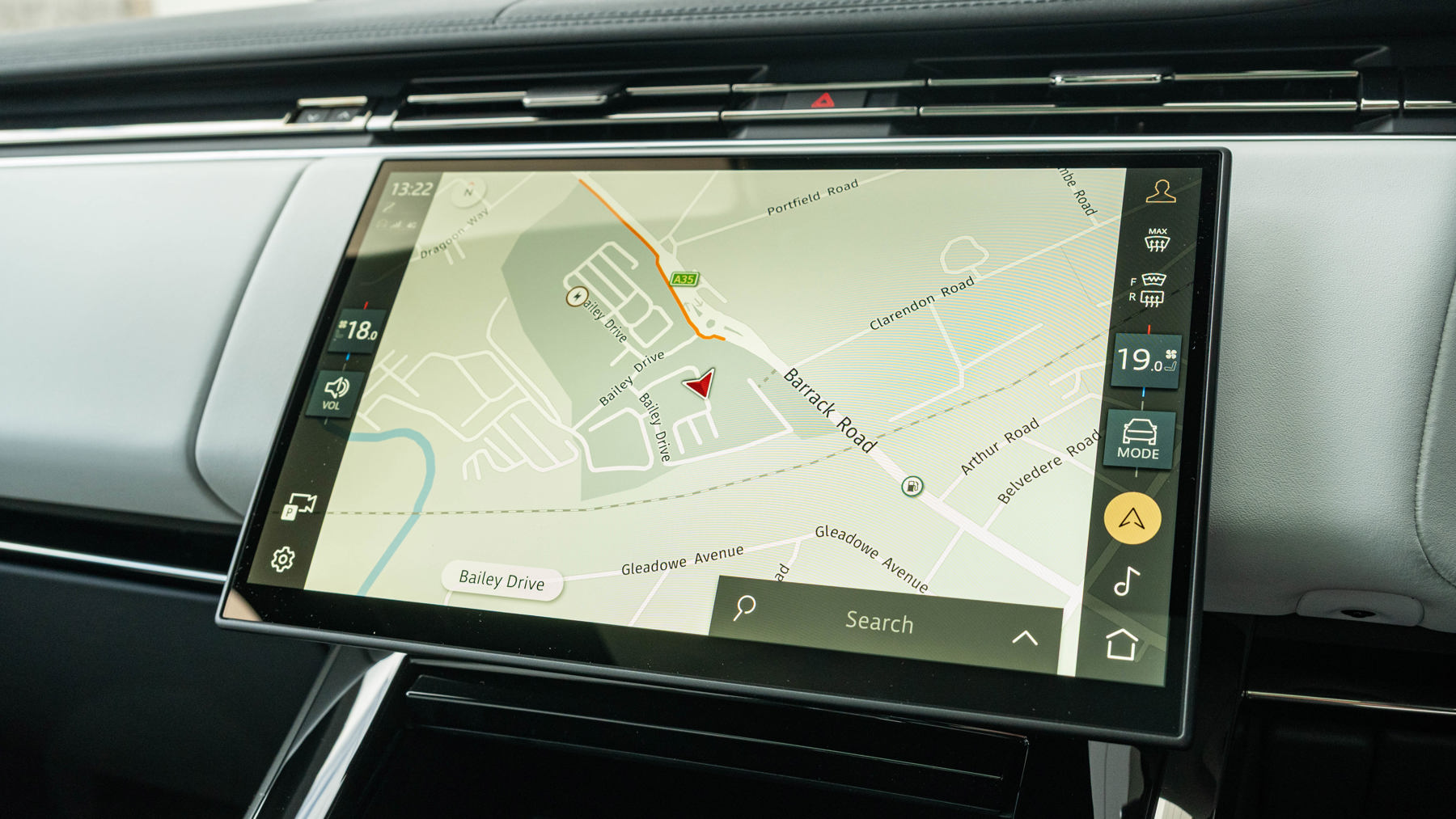 Land Rover RANGE ROVER SPORT, SUV, Borasco grey.