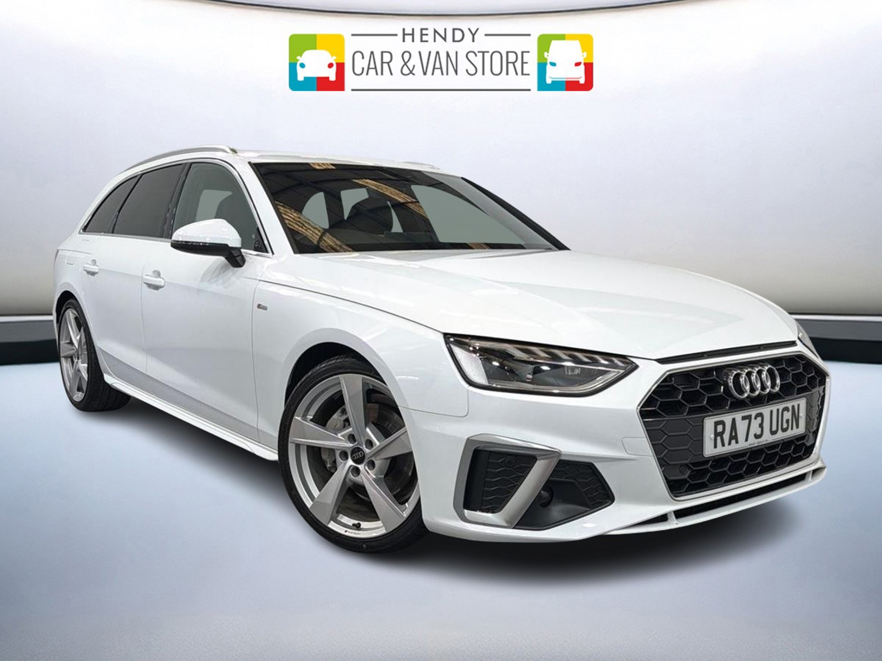 Audi A4 listing photo