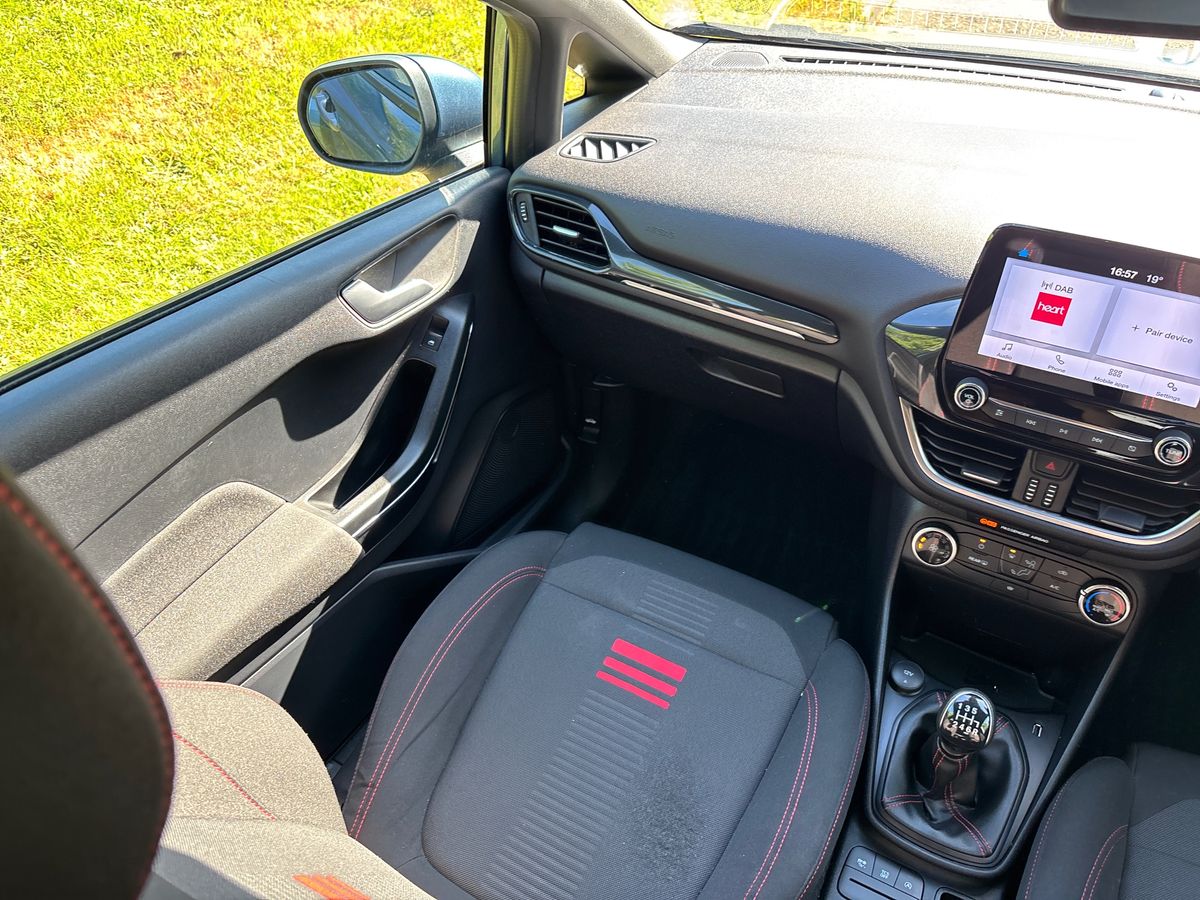 FORD FIESTA 1.0 ECOBOOST HYBRID MHEV 125 ST LINE MANUAL PETROL MILD HYBRID 15,530...