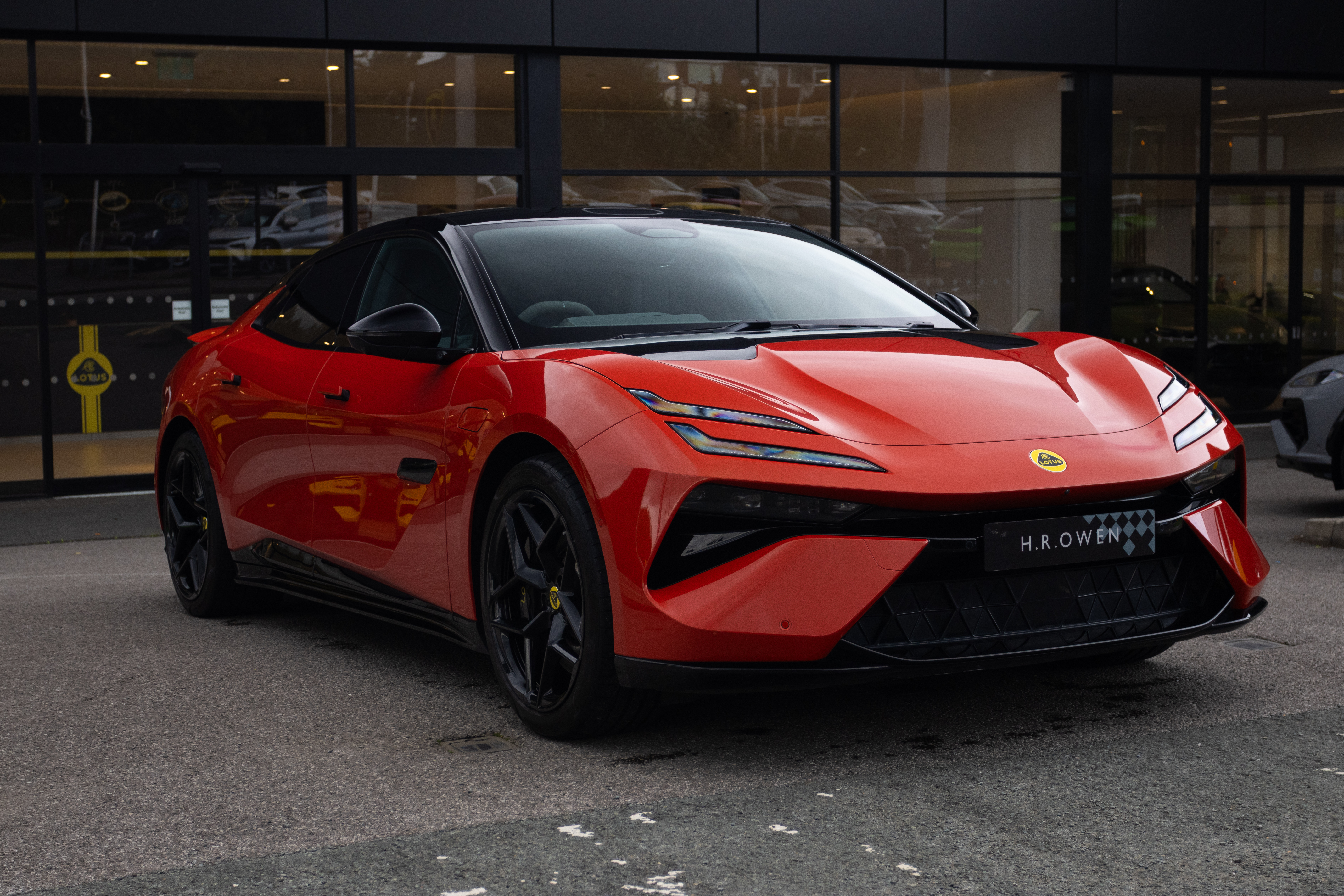 Orange 2024 Lotus Emeya Saloon All-wheel drive Automatic