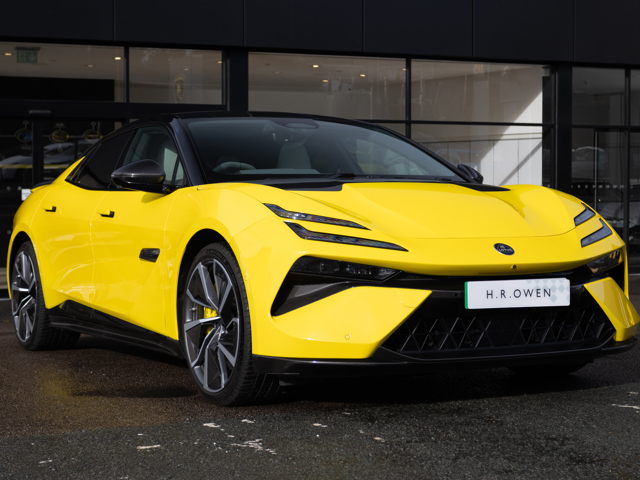Yellow 2026 Lotus Emeya Saloon All-wheel drive Automatic